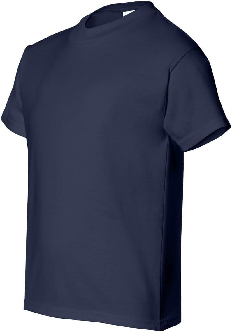imageHanes Boys Essentials Short Sleeve Tshirt Value Pack 3 or 6PackNavy 6 Pack