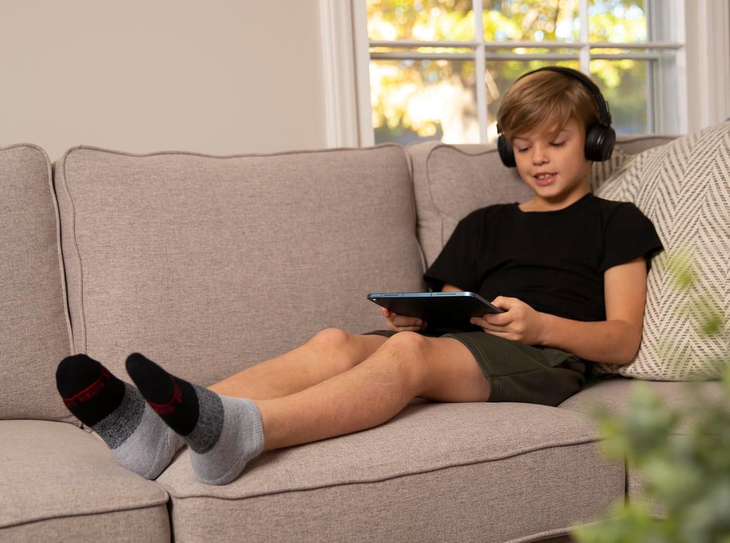 imageHanes Boys Jersey Shorts Pack 2Pack Cotton Shorts for Boys with Pockets PullOn ShortsLight Steel