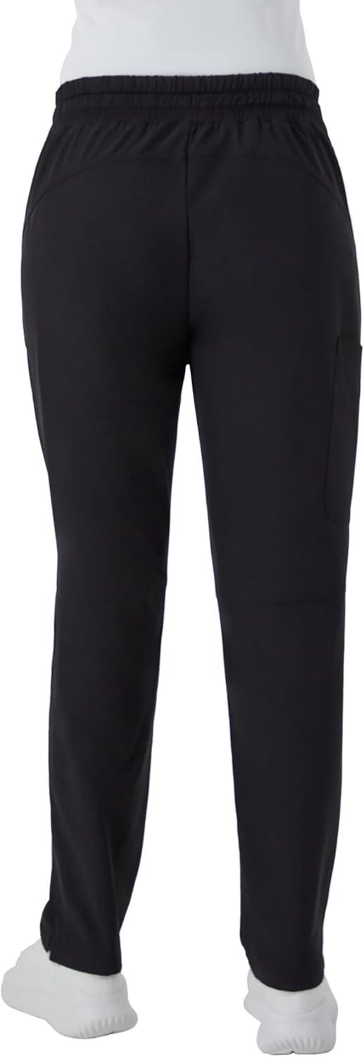 imageHanes Comfort Fit Pants MoistureWicking Healthcare Scrubs for Women 3 PocketsNew Ebony