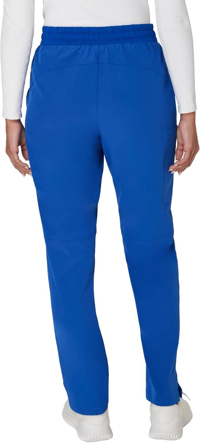 imageHanes Comfort Fit Pants MoistureWicking Healthcare Scrubs for Women 3 PocketsRoyal Blue
