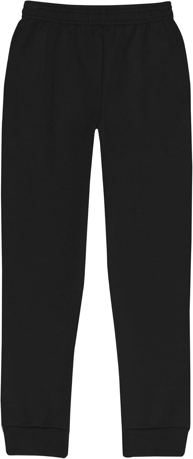 imageHanes EcoSmart Fleece Joggers Midweight Sweatpants with Pockets Sweats for BoysBlack