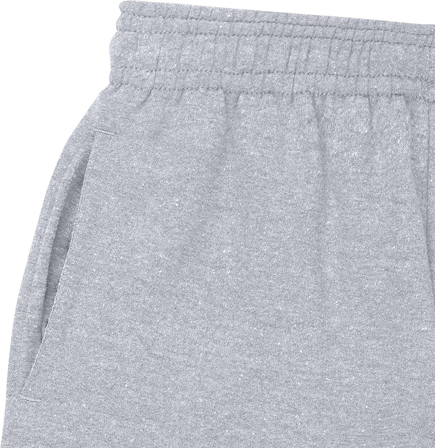 imageHanes EcoSmart Fleece Joggers Midweight Sweatpants with Pockets Sweats for BoysLight Steel