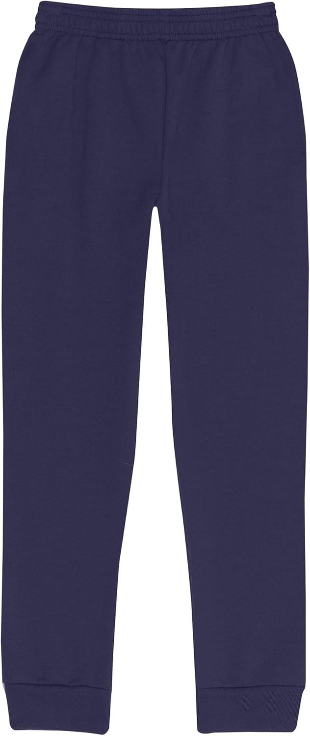 imageHanes EcoSmart Fleece Joggers Midweight Sweatpants with Pockets Sweats for BoysNavy