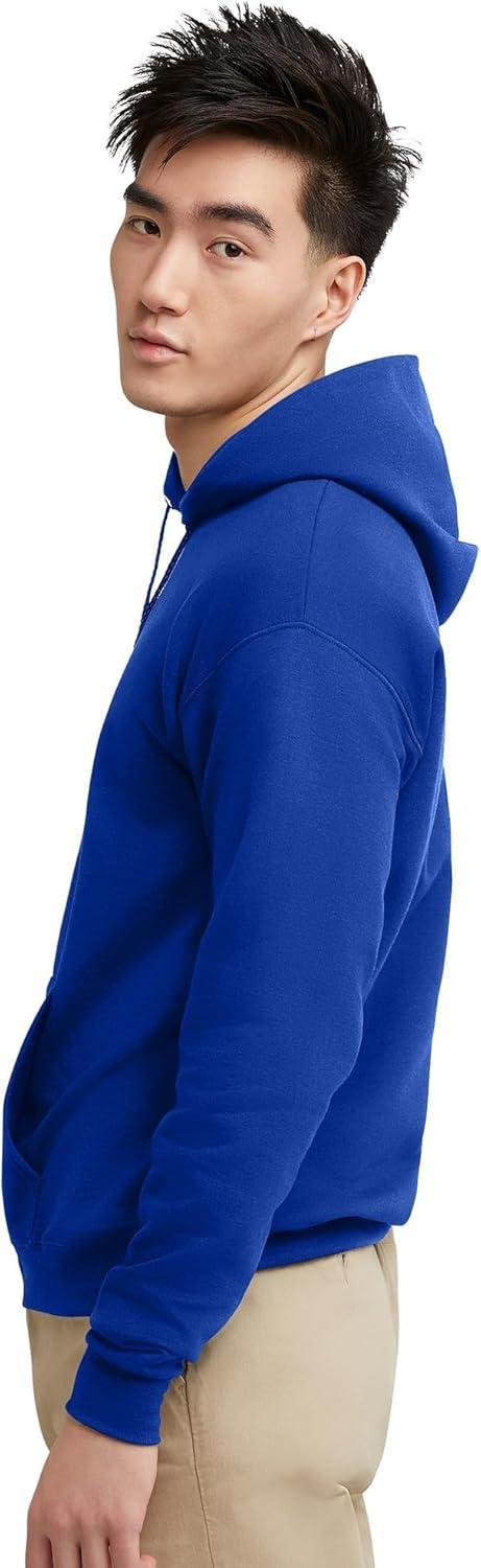 imageHanes EcoSmart Hoodie Midweight Fleece Pullover Hooded Sweatshirt for MenDeep Royal
