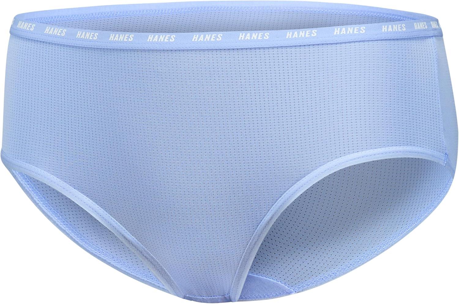 imageHanes Girls Big Moves Breathable Stretch Tween UnderwearPurpleBlueMintBlackGrey