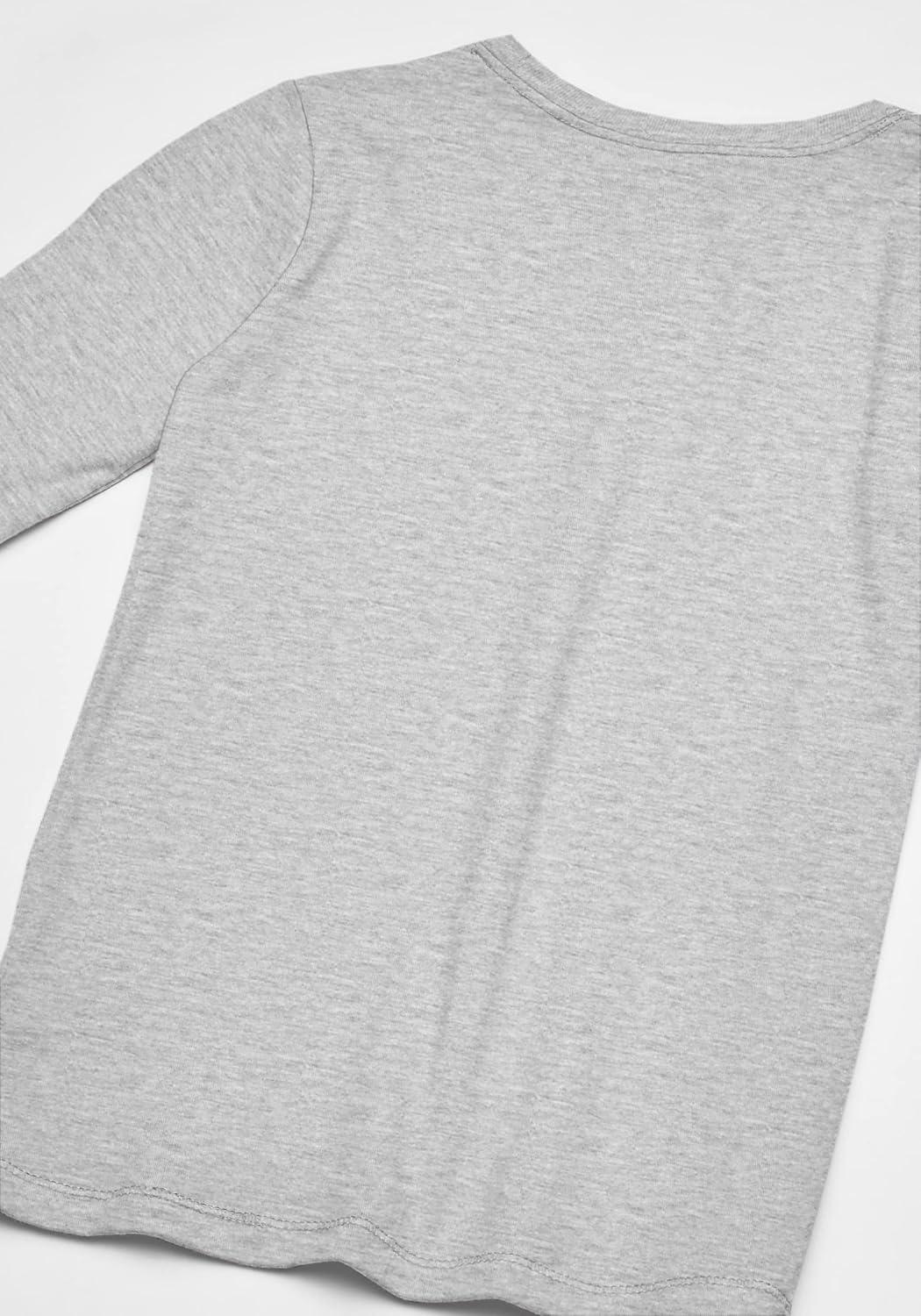 imageHanes Girls Comfortsoft Long Sleeve TeeLight Steel