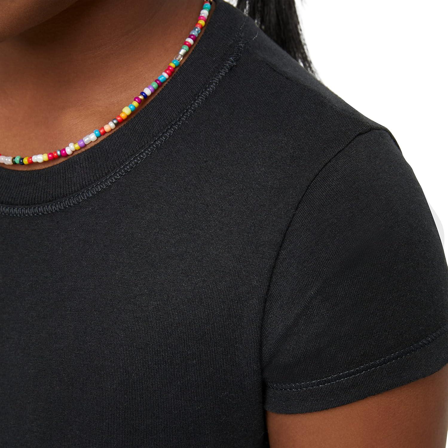 imageHanes Girls Jersey Cotton Tee Pack Of 2Ebony