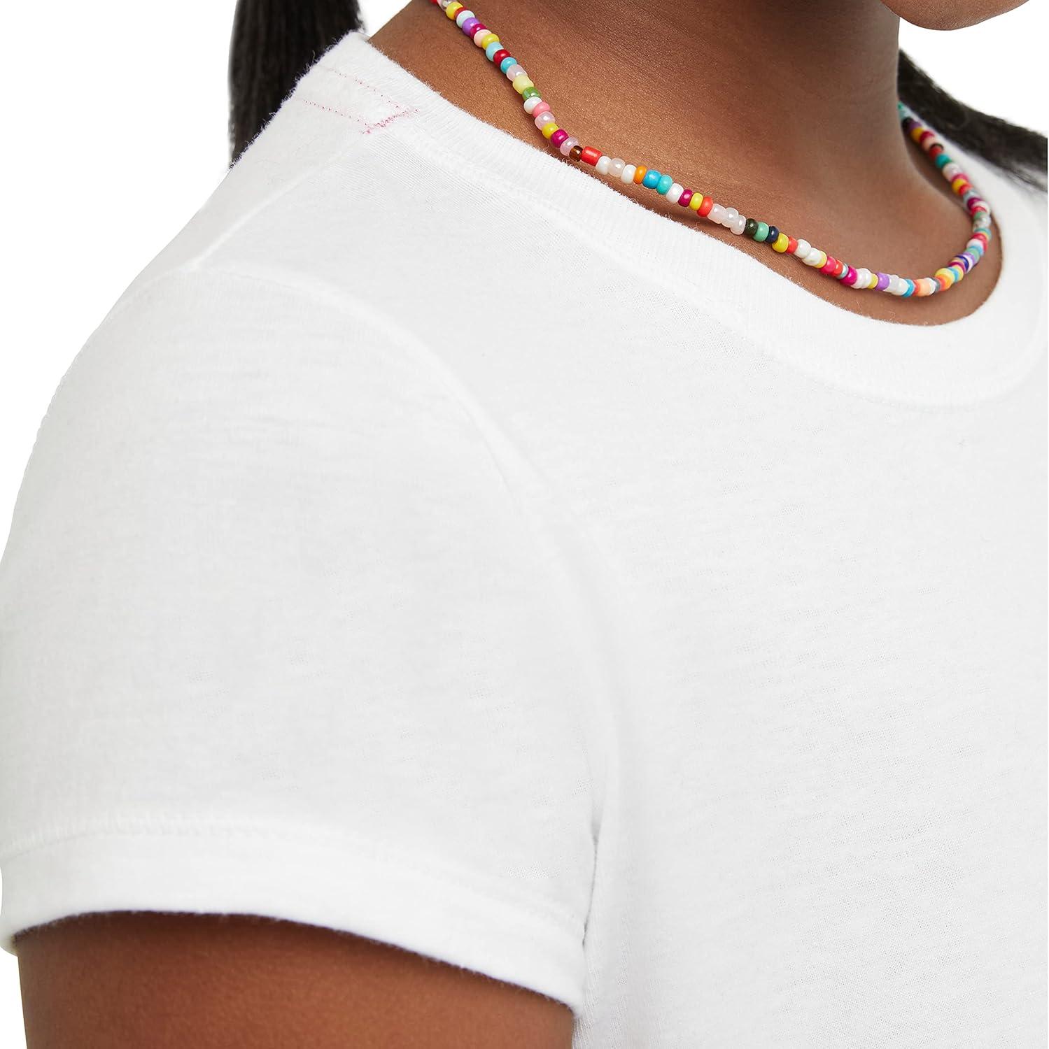 imageHanes Girls Jersey Cotton Tee Pack Of 2White