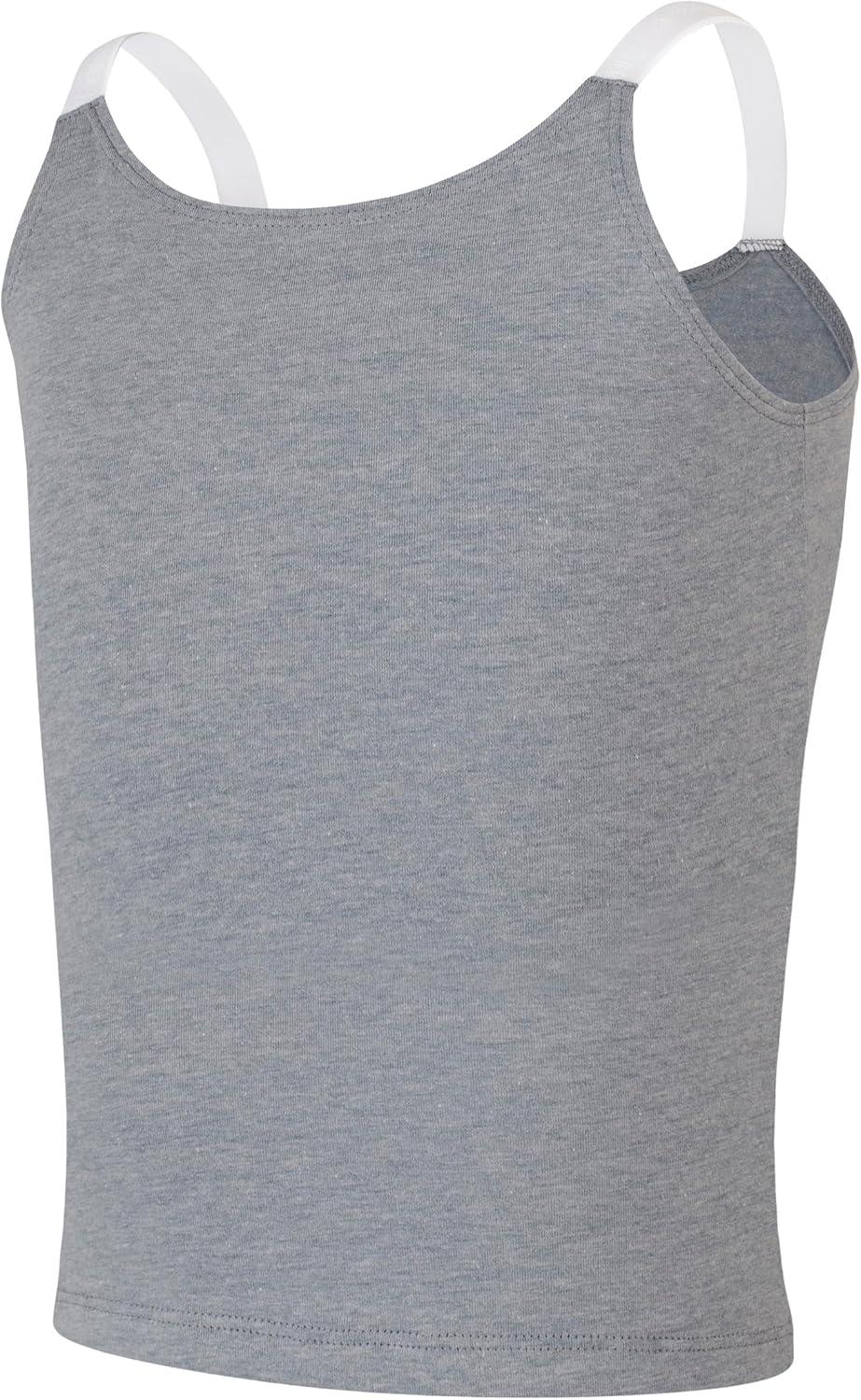 imageHanes Girls Originals Tween Underwear Crop Cami Pack Fashion Assorted 5PackBlack Nude Grey White