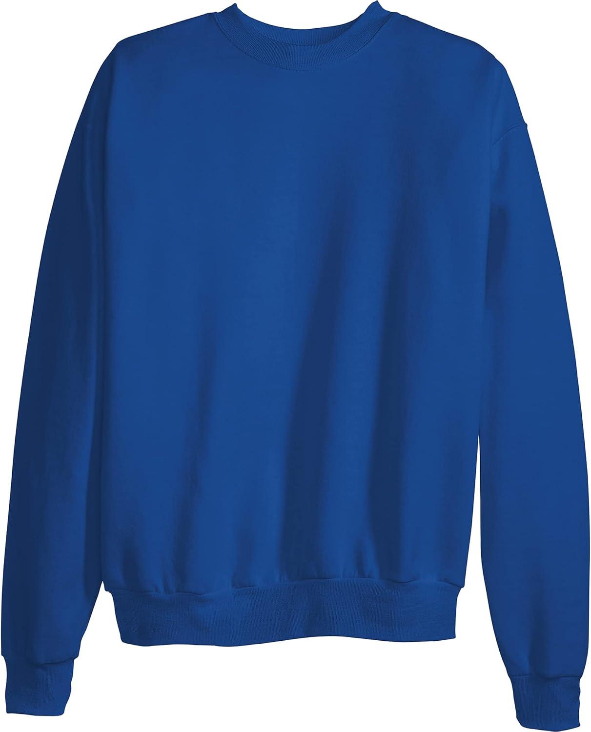 imageHanes Mens EcoSmart Sweatshirt 2 PackDeep Royal 1 Pack