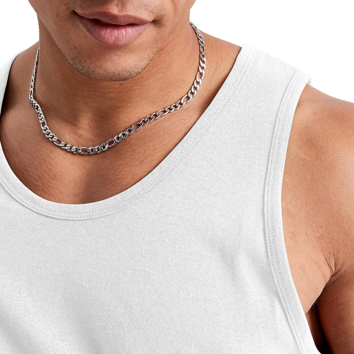 imageHanes Mens Essentials Tank Top Pack Midweight Cotton Tanks Sleeveless Shirts 3PackWhite