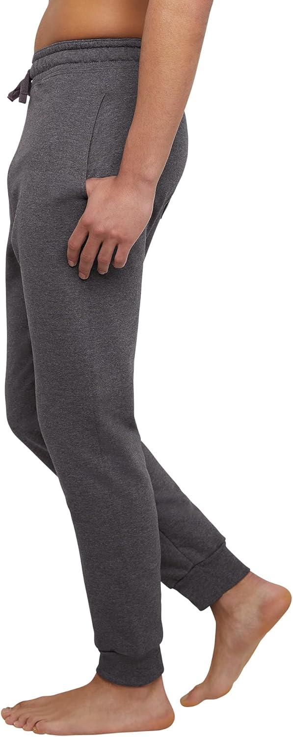 imageHanes Mens Joggers EcoSmart Fleece Sweatpants for Men Mens Lounge Pants 305quotCharcoal Heather
