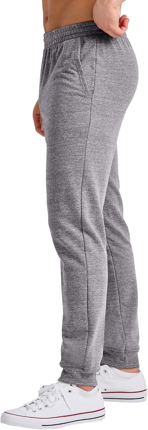 imageHanes Mens Originals French Terry Joggers Lightweight Sweatpants with Pockets 30quot InseamBlack 50r Pe Heather
