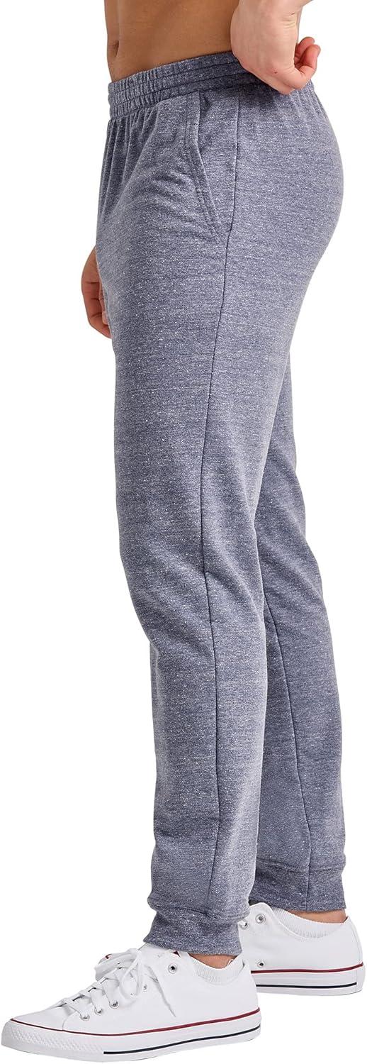 imageHanes Mens Originals French Terry Joggers Lightweight Sweatpants with Pockets 30quot InseamNavy Pe Heather