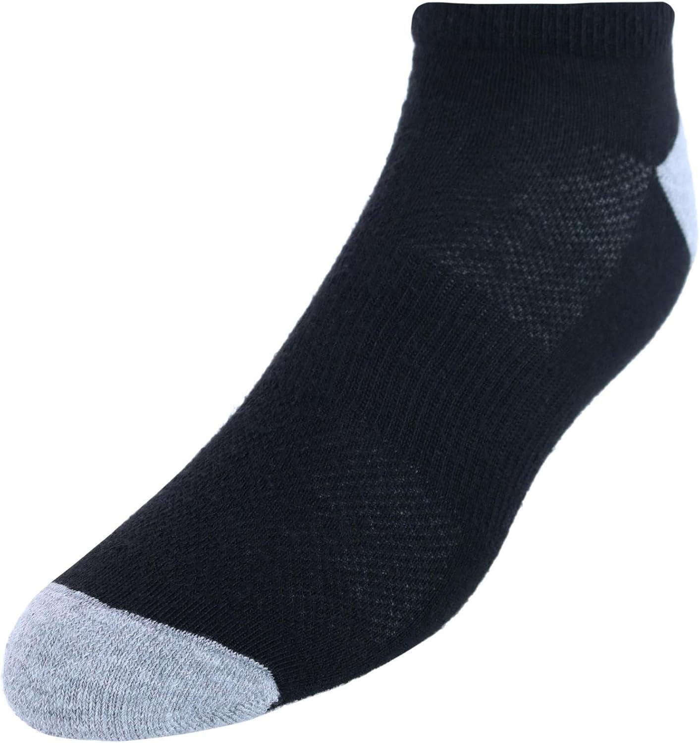 imageHanes Mens Socks XTemp Lightweight Socks Low Cut and No Show 12PackBlack