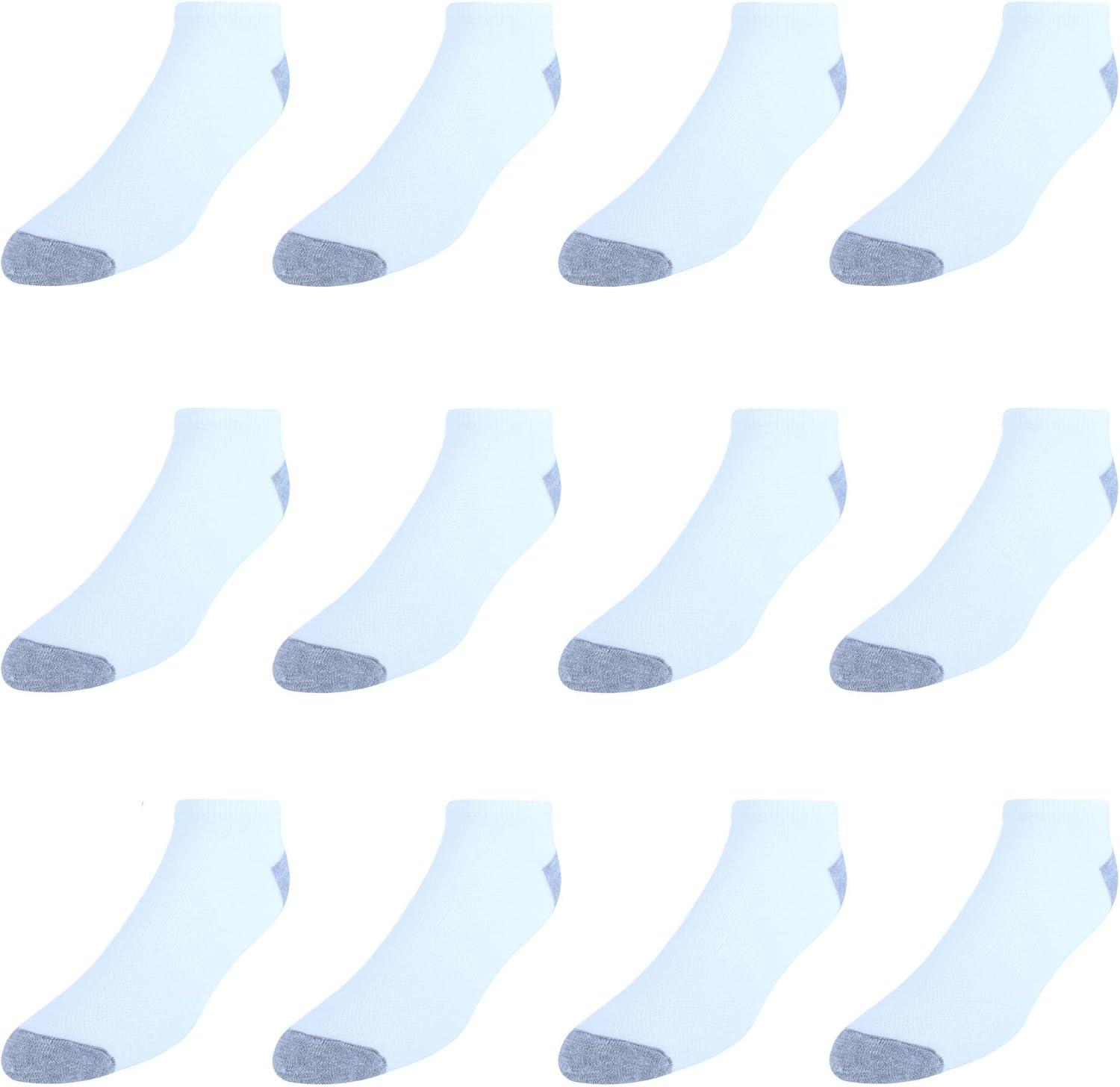 imageHanes Mens Socks XTemp Lightweight Socks Low Cut and No Show 12PackWhite