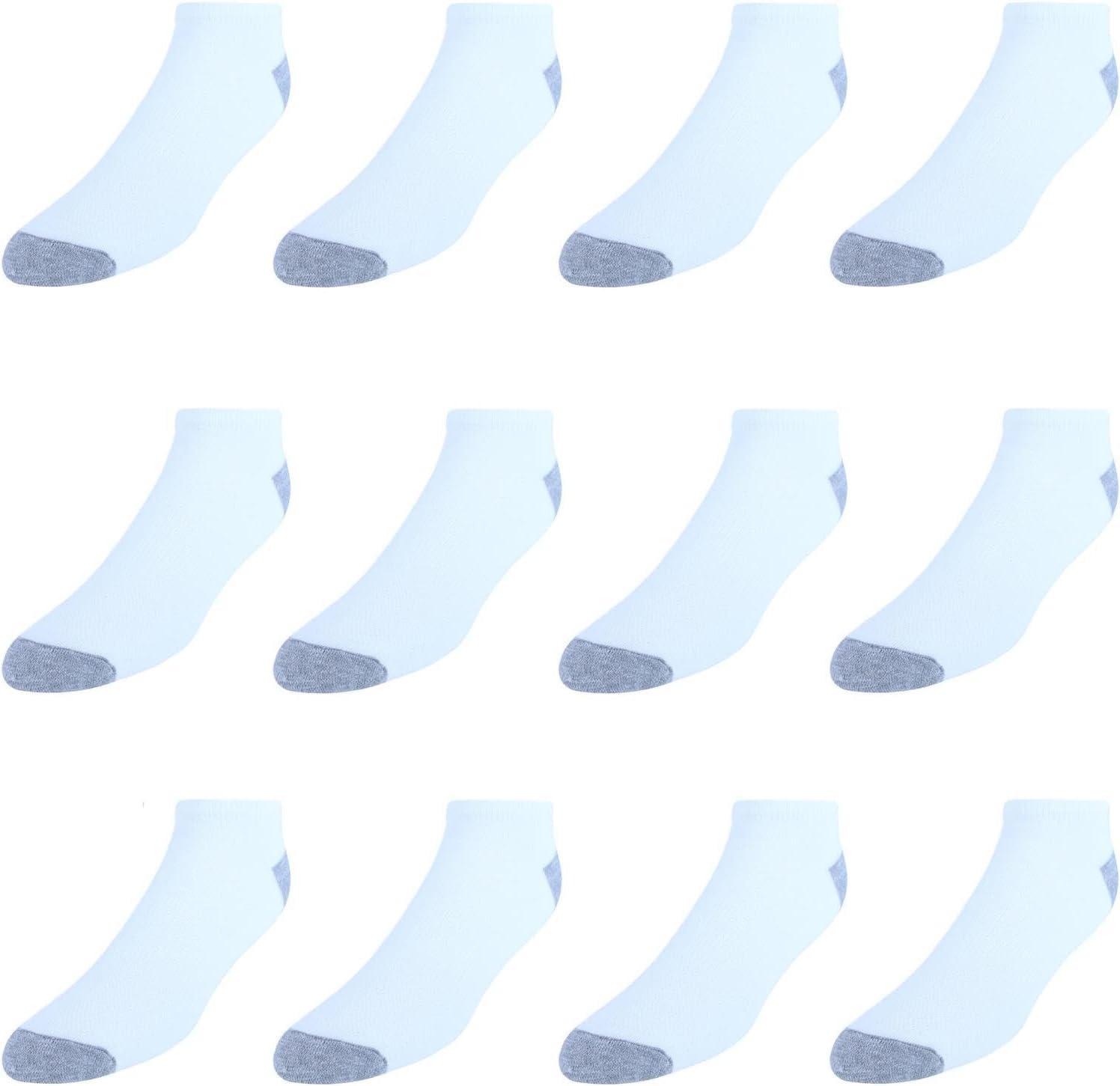 imageHanes Mens Socks XTemp Lightweight Socks Low Cut and No Show 12PackWhite