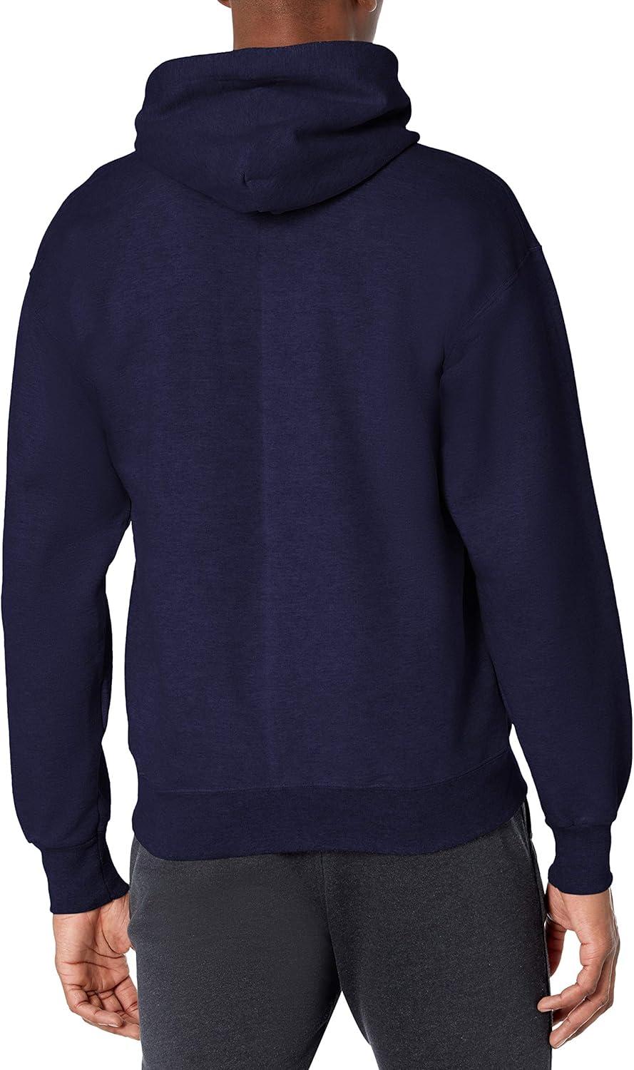 imageHanes Mens Ultimate FullZip Hoodie Mens Hooded Fleece Sweatshirt with ZipperDeep Navy