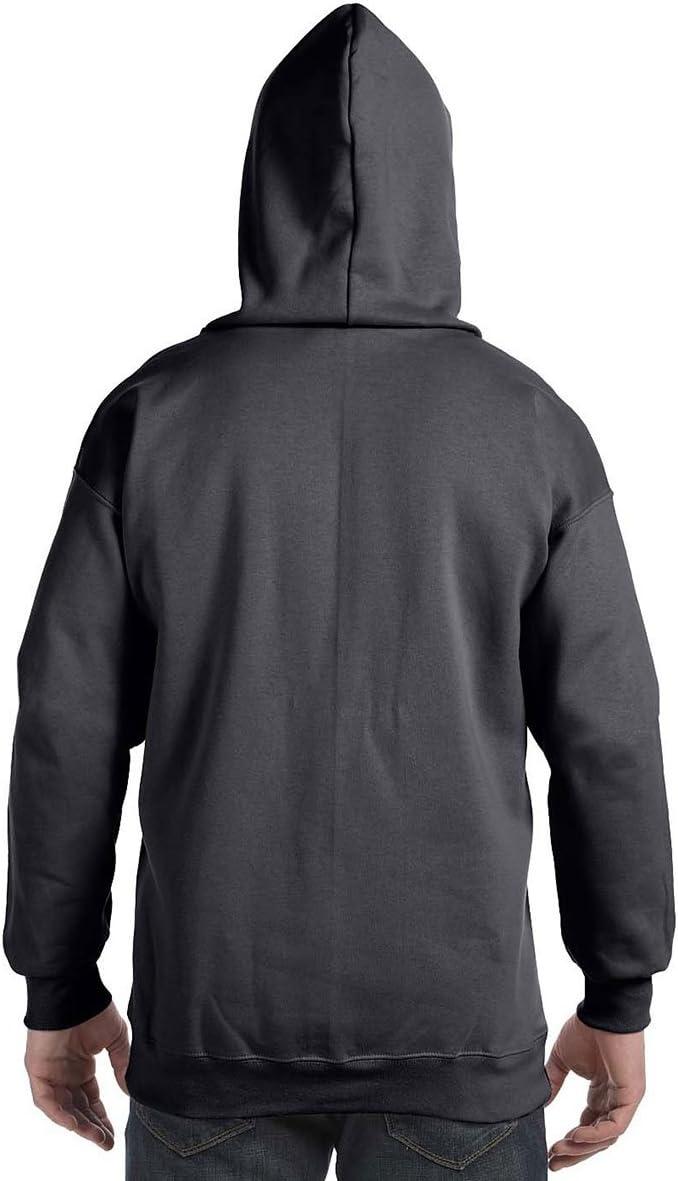 imageHanes Mens Ultimate FullZip Hoodie Mens Hooded Fleece Sweatshirt with ZipperWhite
