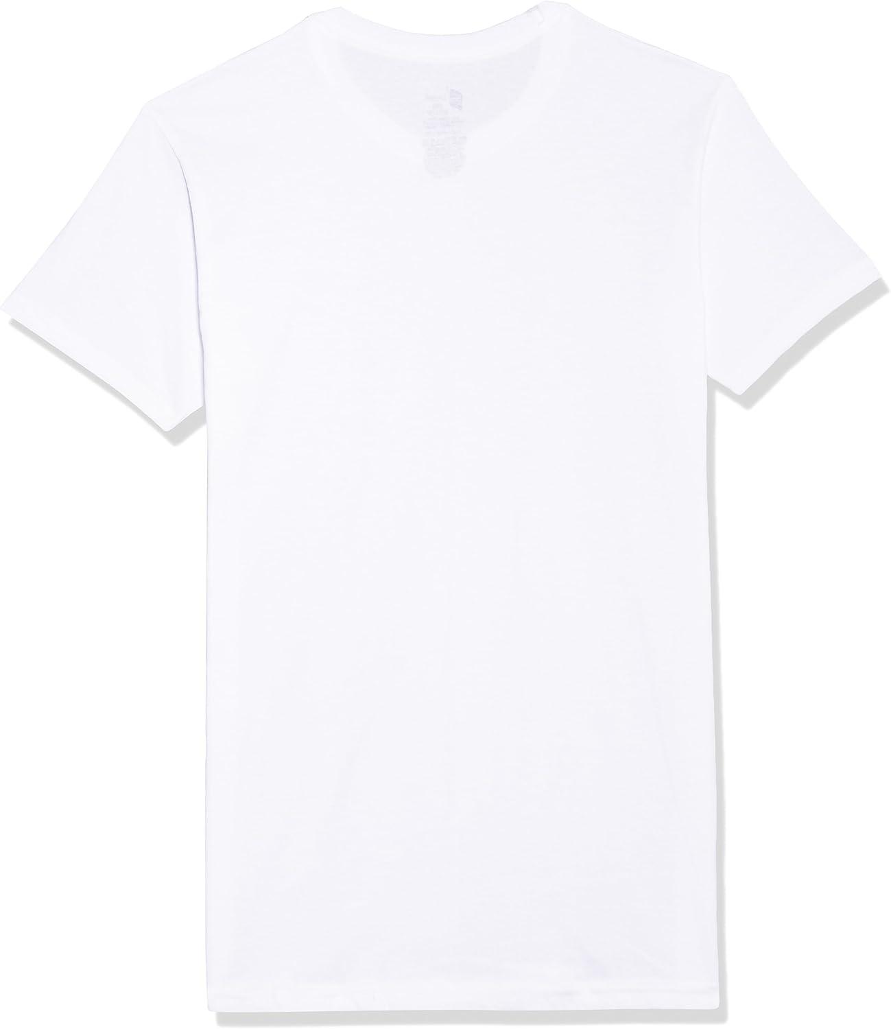 imageHanes Mens Undershirt Packs StayTucked Soft Cotton Undershirts Best Undershirts for Men WhiteBlackAsstd MultipacksWhite