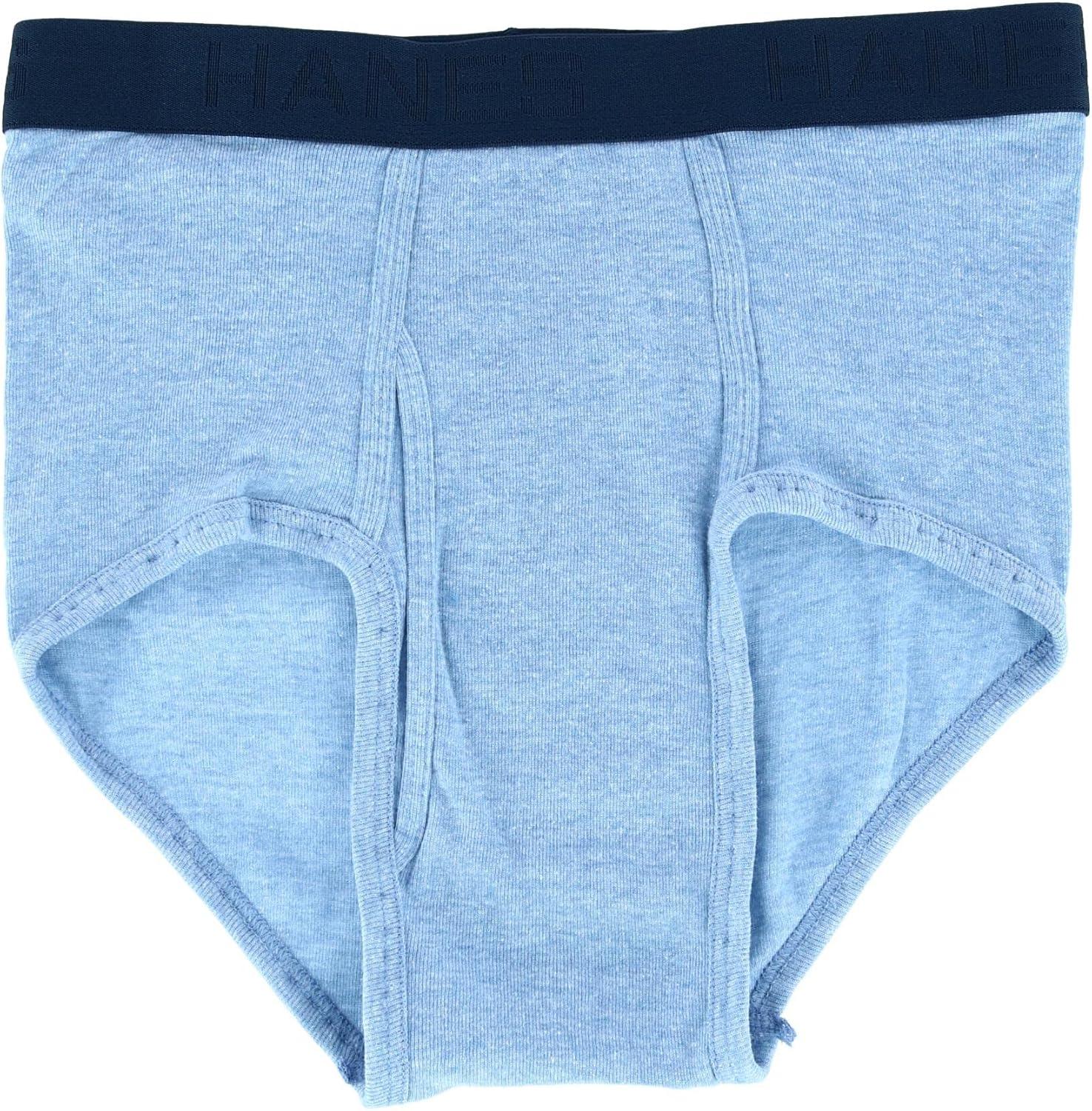 imageHanes Mens Underwear Briefs Pack 7Pack MoistureWicking Underwear for Men Everyday BriefsBlue