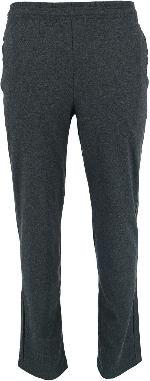 imageHanes Mens XTemp Jersey Pocket PantCharcoal Heather