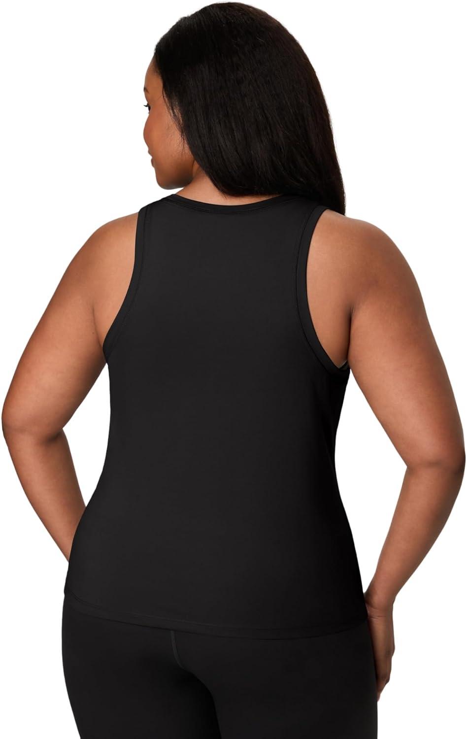 imageHanes Moves Stretch Women MoistureWicking Tank TopBlack