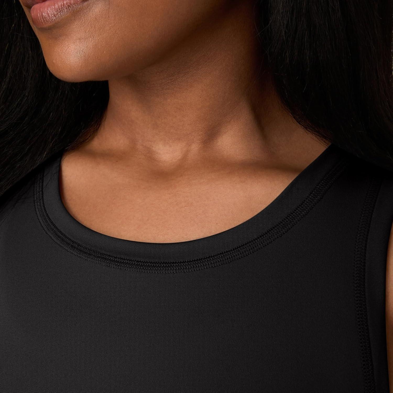 imageHanes Moves Stretch Women MoistureWicking Tank TopBlack