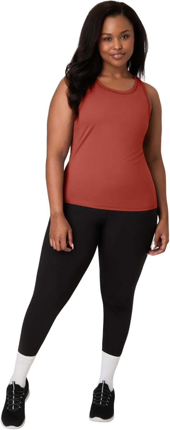 imageHanes Moves Stretch Women MoistureWicking Tank TopCoral Camelia