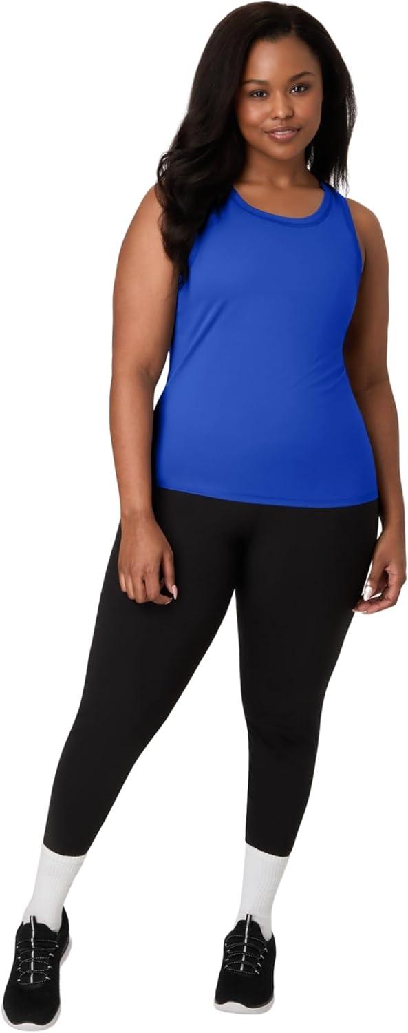 imageHanes Moves Stretch Women MoistureWicking Tank TopDeep Royal