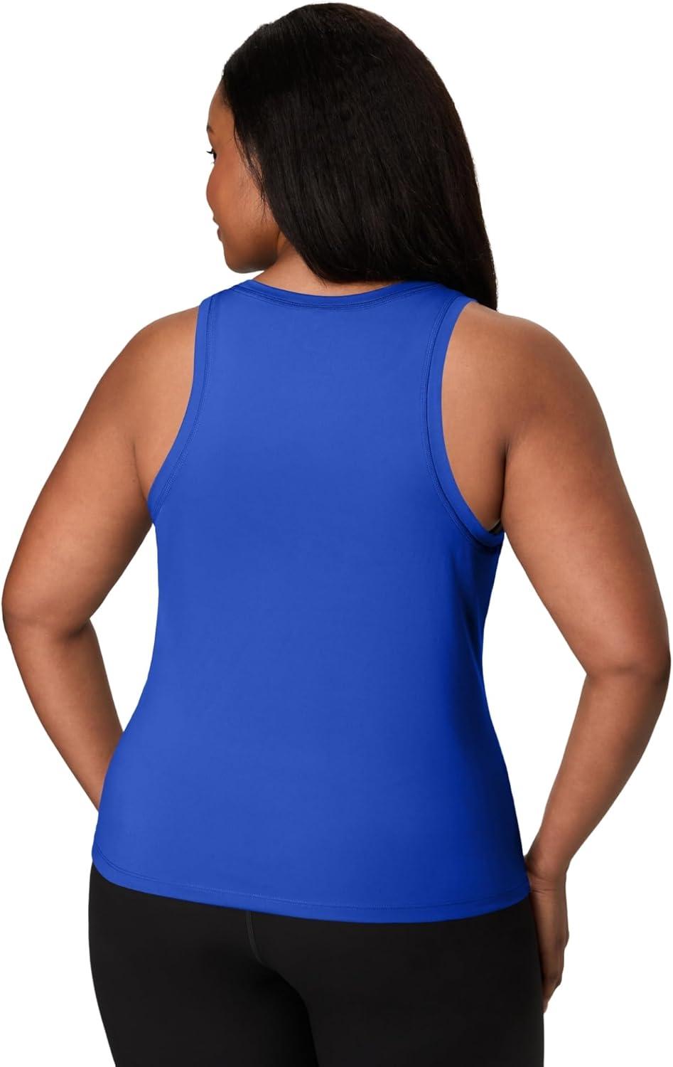 imageHanes Moves Stretch Women MoistureWicking Tank TopDeep Royal