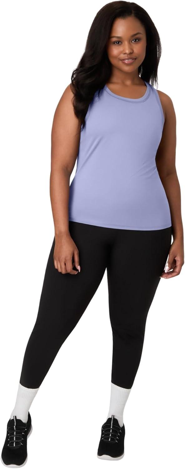 imageHanes Moves Stretch Women MoistureWicking Tank TopPeri Blue