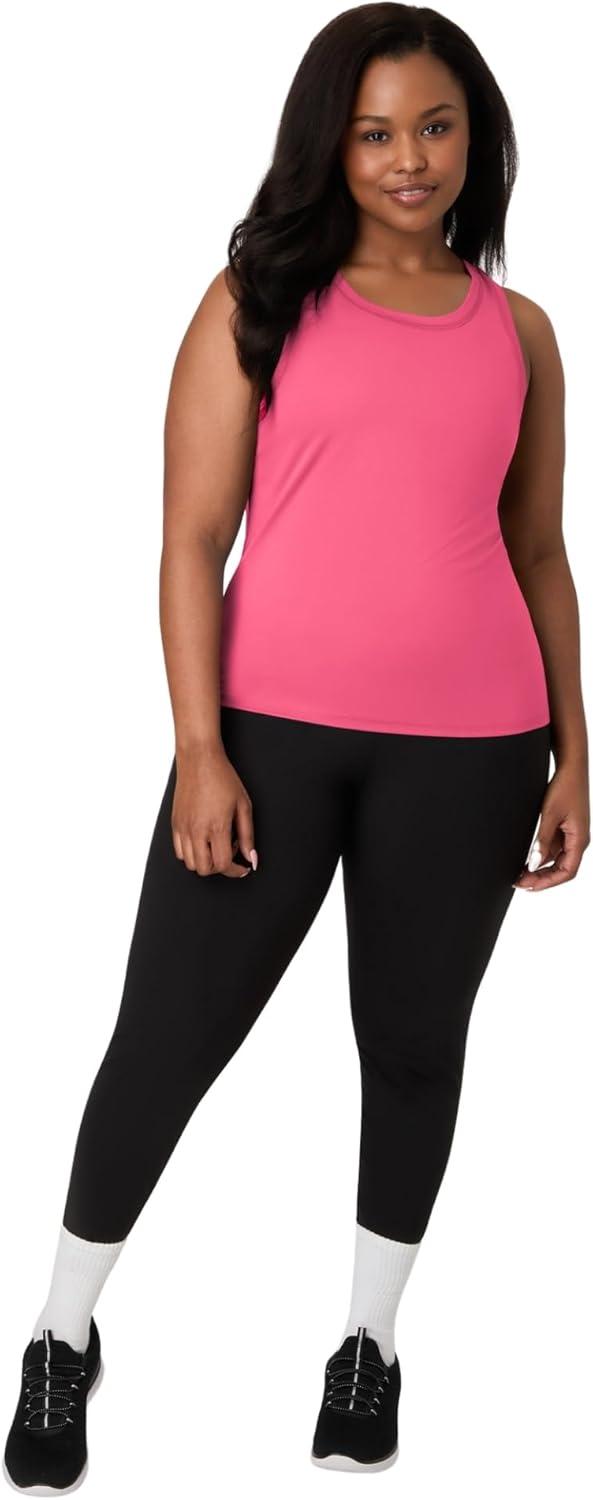 imageHanes Moves Stretch Women MoistureWicking Tank TopPink Pedestal