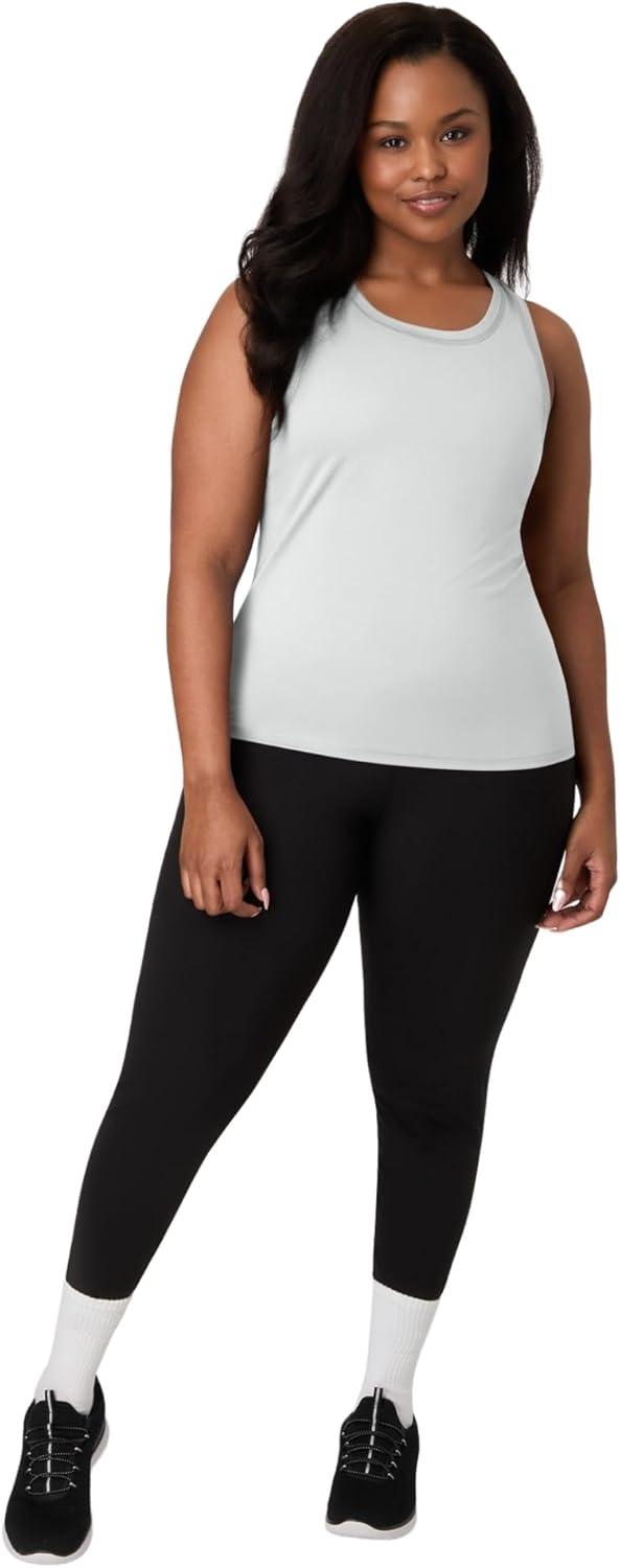 imageHanes Moves Stretch Women MoistureWicking Tank TopWhite