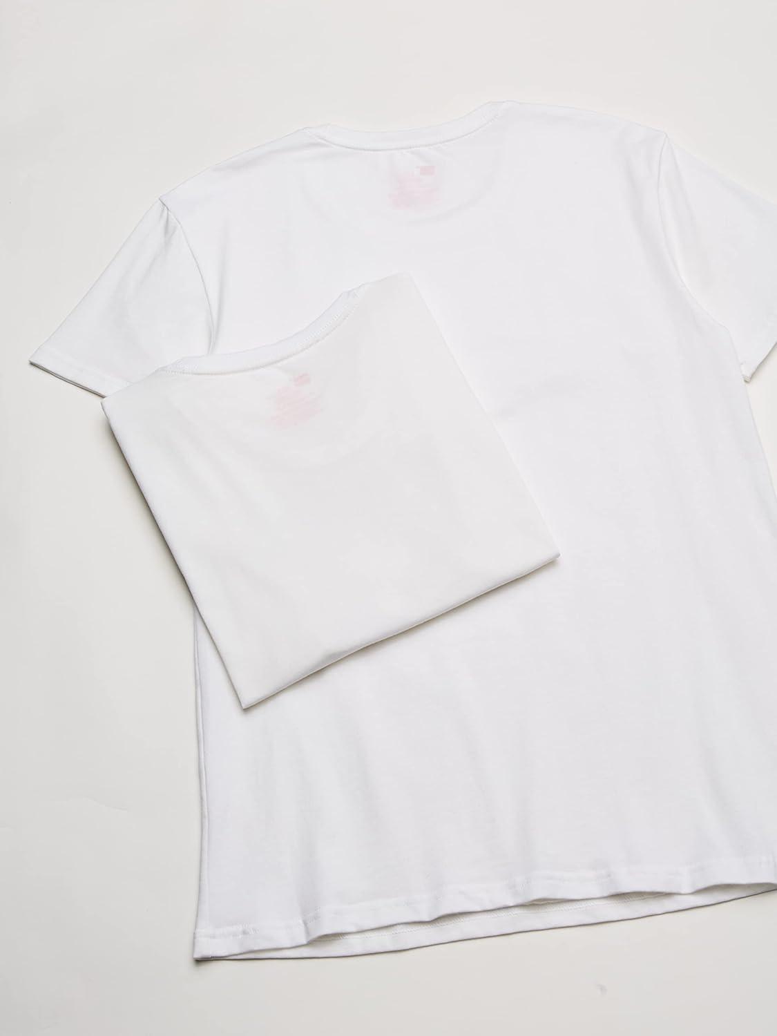 imageHanes Originals Crew T Pack Stretch Cotton Men MoistureWicking Tee Shirts 3PackWhite