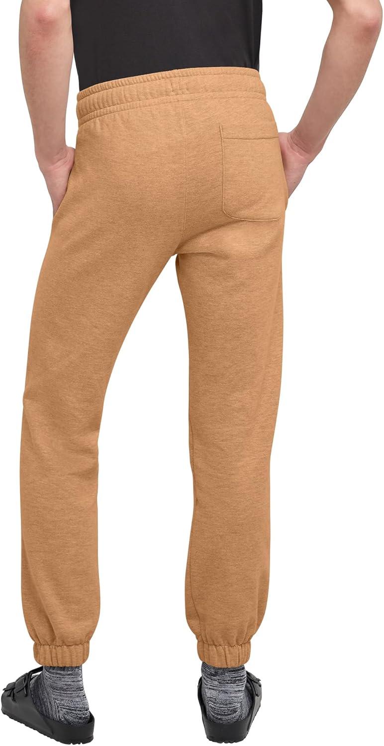 imageHanes Originals Mens Jogger Sweatpants Heavyweight Fleece Joggers with Pockets 30quot InseamAcorn Brown Pe Heather