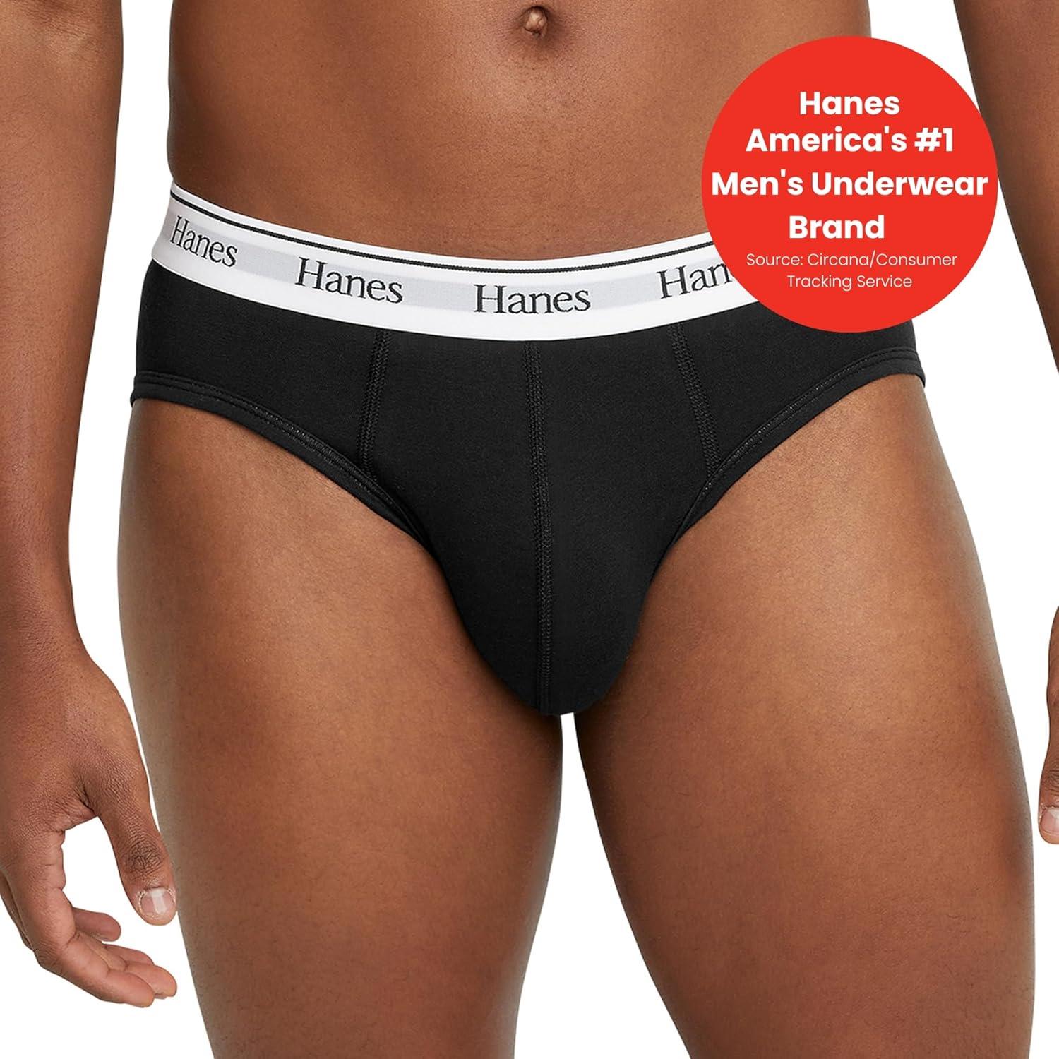 imageHanes Originals Stretch Cotton Briefs Pack MoistureWicking Underwear for Men 3PackBlackConcrete HeatherCamo