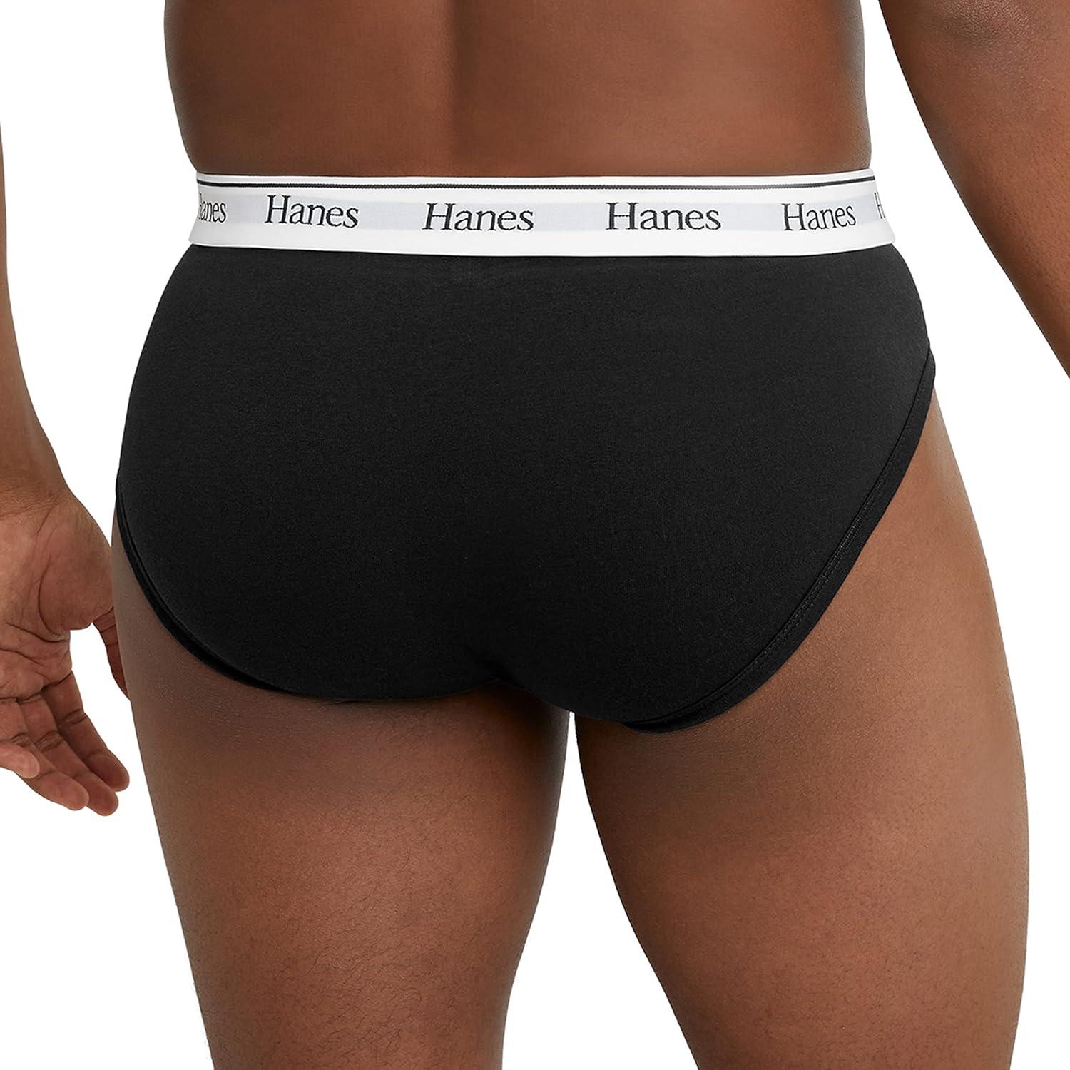 imageHanes Originals Stretch Cotton Briefs Pack MoistureWicking Underwear for Men 3PackBlackConcrete HeatherCamo