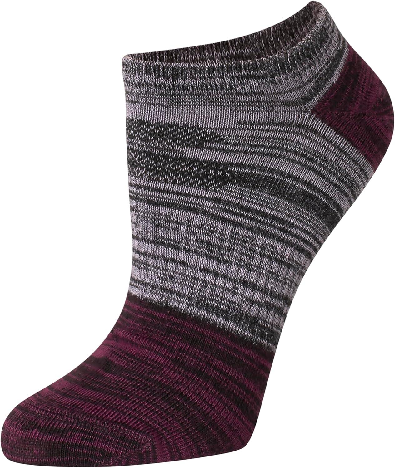 imageHanes Performance No Show Lightweight XTemp Cooling Socks for Women 6PackBlack