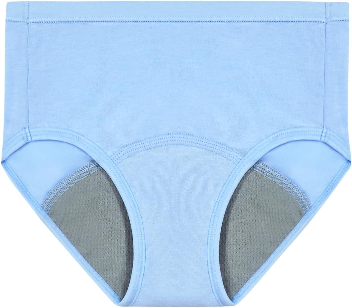 imageHanes Toddler Girls Potty Trainer Brief MoistureWicking Panty Odor Protection Potty Trainer Underwear 6PackBluePinkTeal 7 Pack