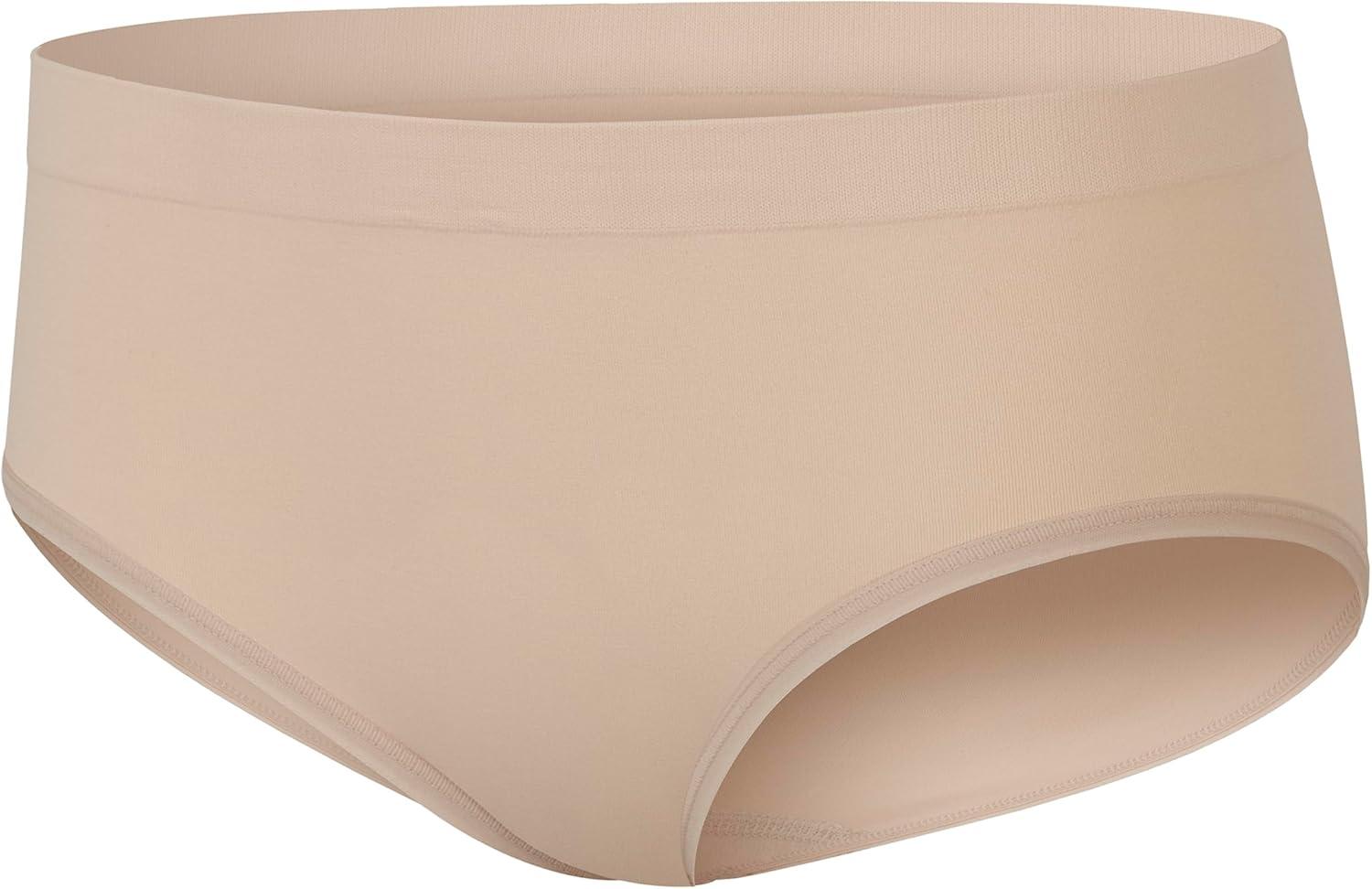 imageHanes Tween Girls Underwear Seamless Girls Panties Boyshort ampamp Hipster Assorted Colors 6PackIvoryBeigeGreyBlack 6 Pack