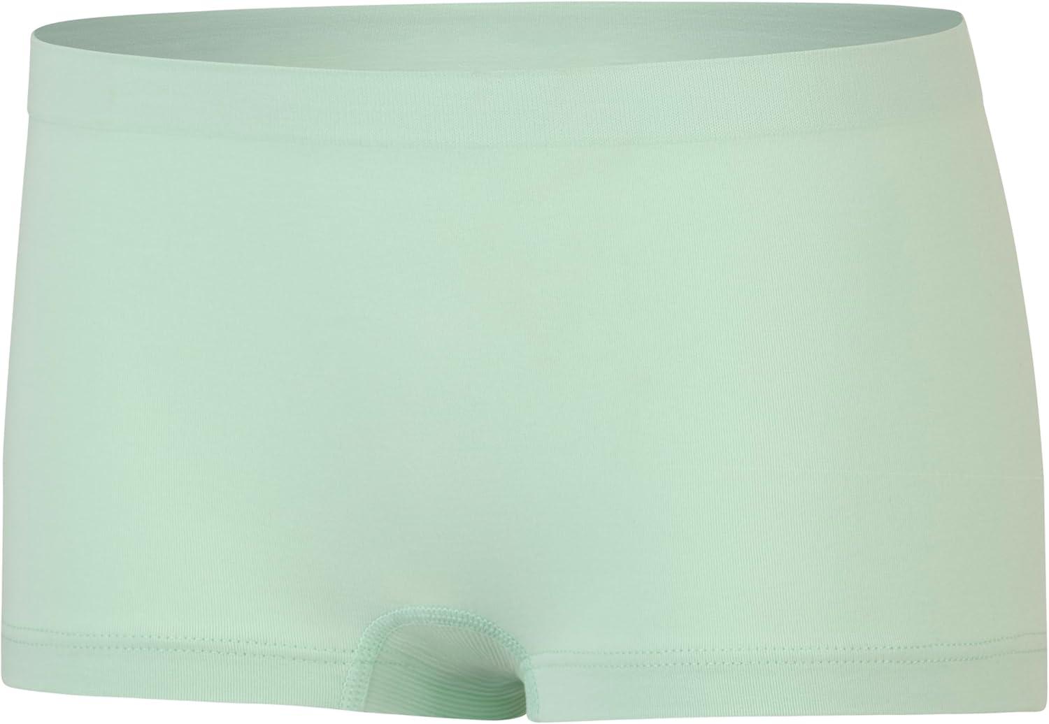 imageHanes Tween Girls Underwear Seamless Girls Panties Boyshort ampamp Hipster Assorted Colors 6PackIvoryMintPinkPlum 6 Pack