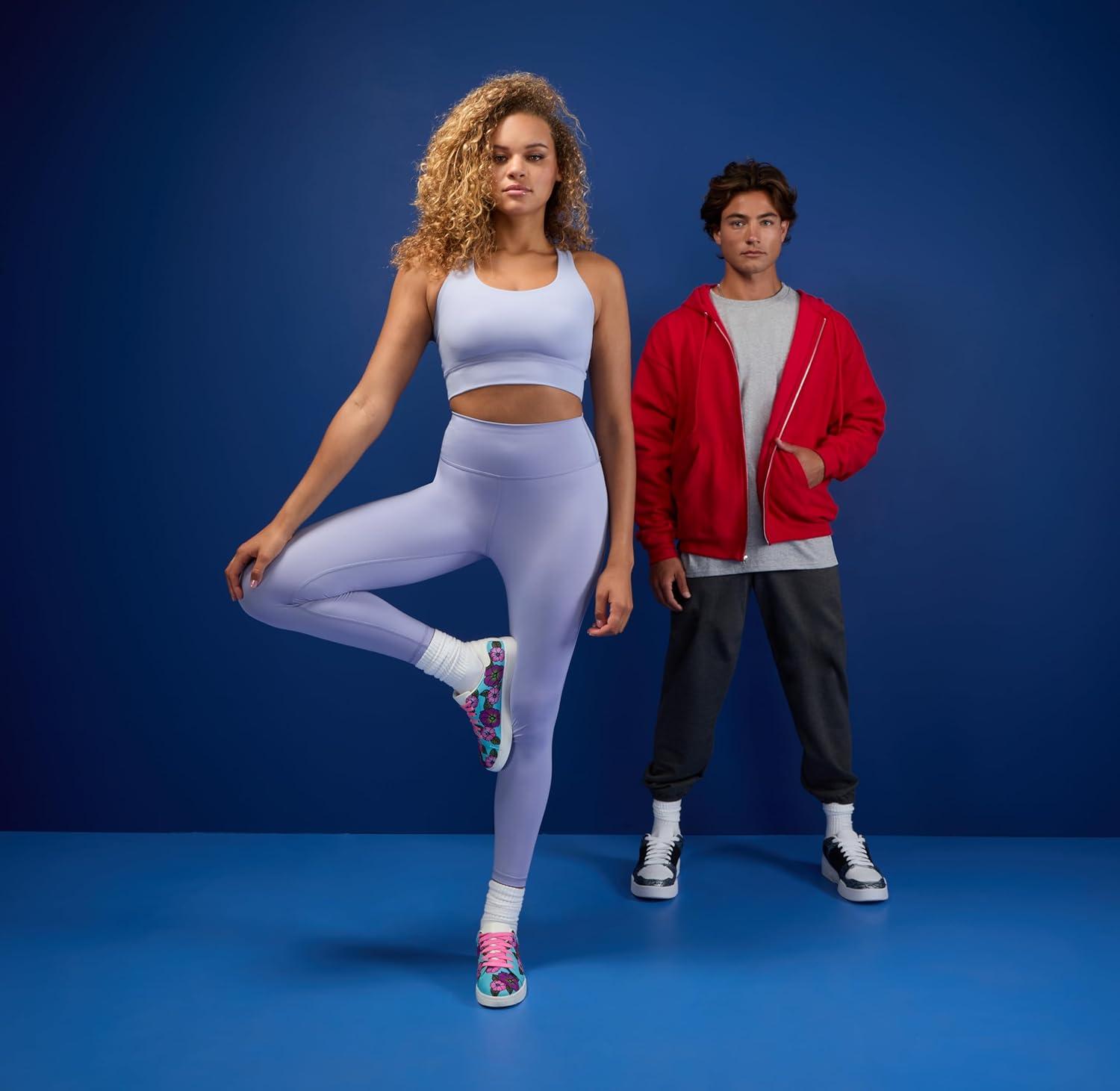 imageHanes Unisex Plain White Socks Pack or Plain Black Socks Pack Mens Womens ampamp Teen Sizes Crew and Ankle 6PacksBlack