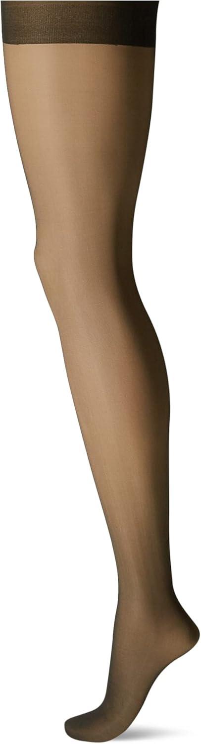imageHanes Womens Control Top Sheer Toe Silk Reflections Panty HoseJet