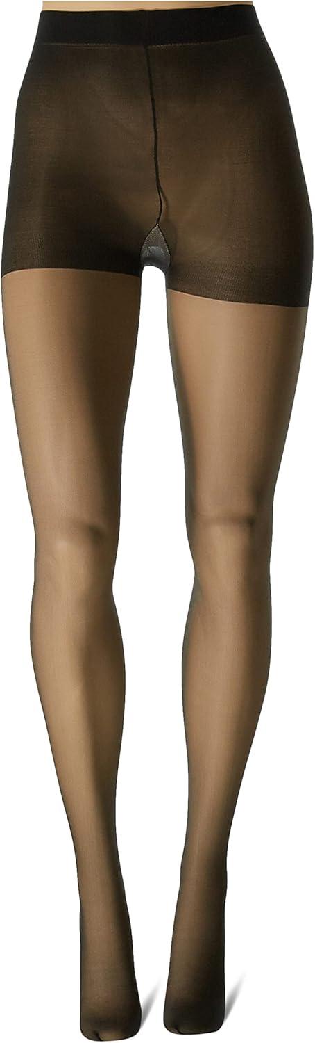 imageHanes Womens Control Top Sheer Toe Silk Reflections Panty HoseJet