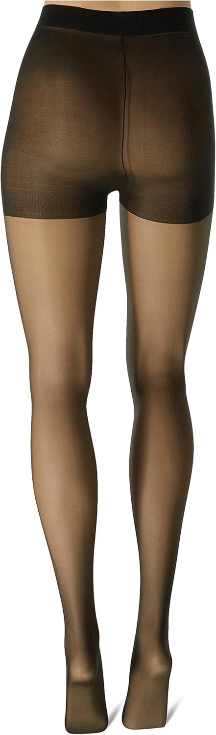 imageHanes Womens Control Top Sheer Toe Silk Reflections Panty HoseJet