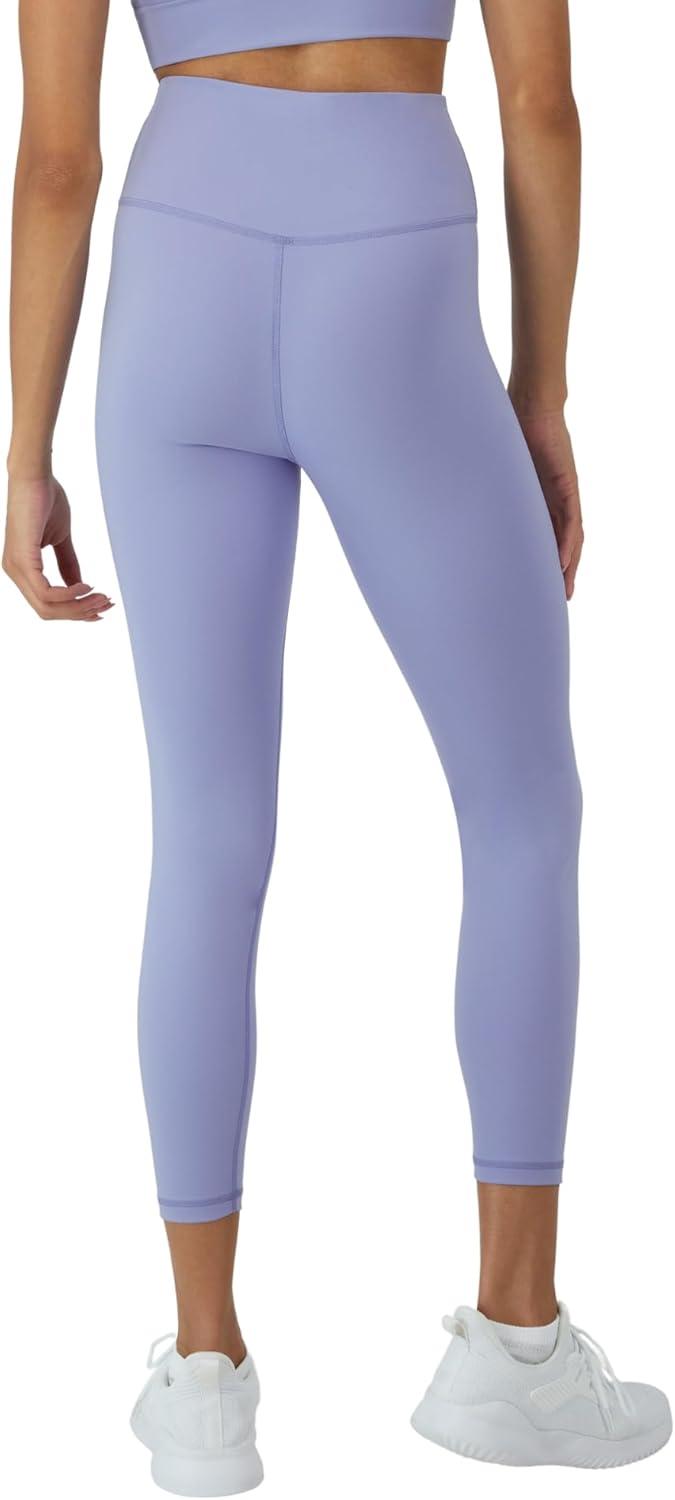 imageHanes Womens Leggings Clothing Moves 78 Soft Leggings with Pocket Moisture Wicking Womens Clothing Pants 25quot InseamPeri Blue