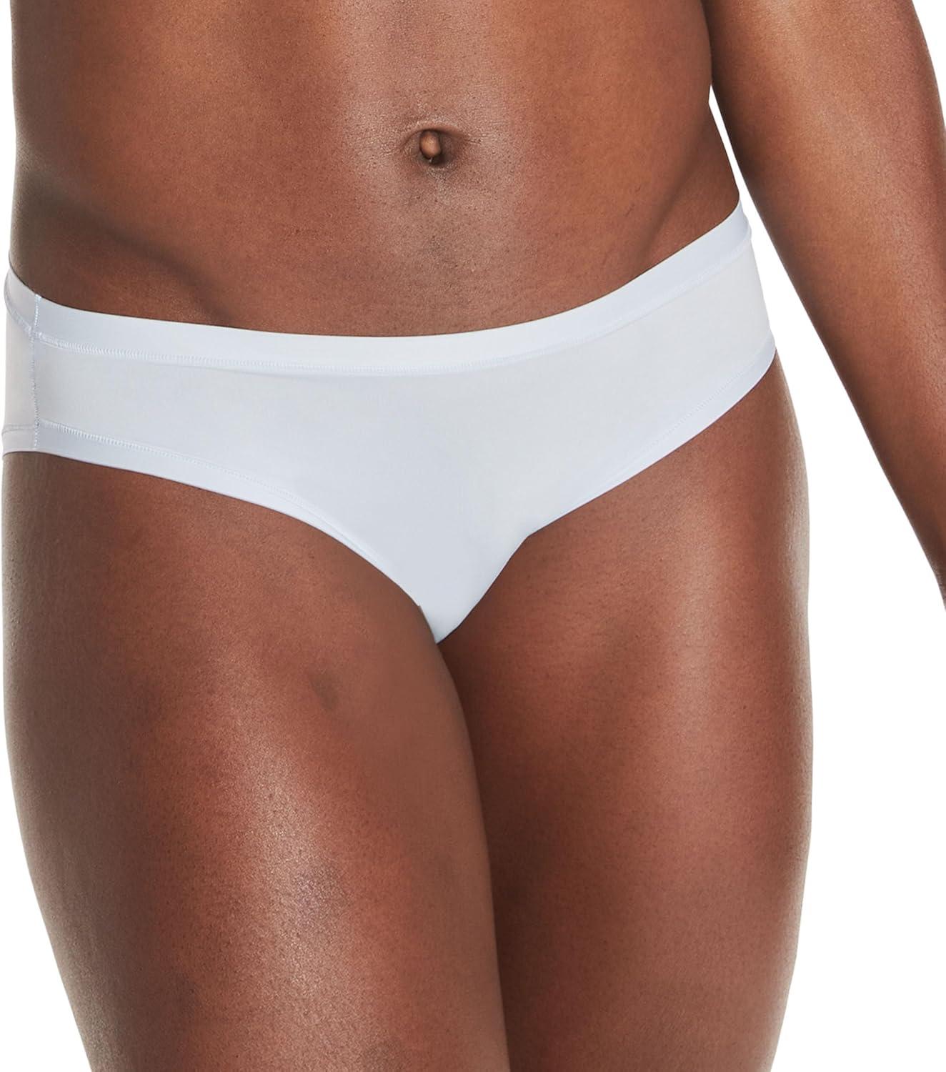 imageHanes Womens Microfiber Stretch Underwear Pack Comfort Flex Fit Brief Bikini or Thong Panties 6PackAssorted Bikini