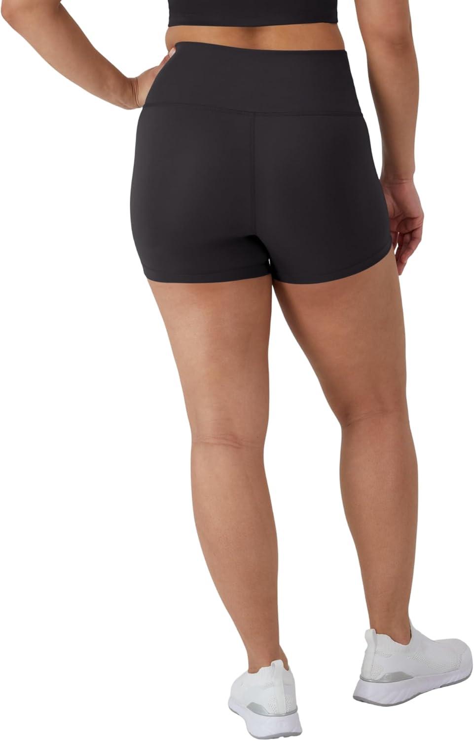 imageHanes Womens Moves Leak Protection Bike Shorts with Builtin Underwear MoistureWicking ampamp Odor Control 3 InseamBlack