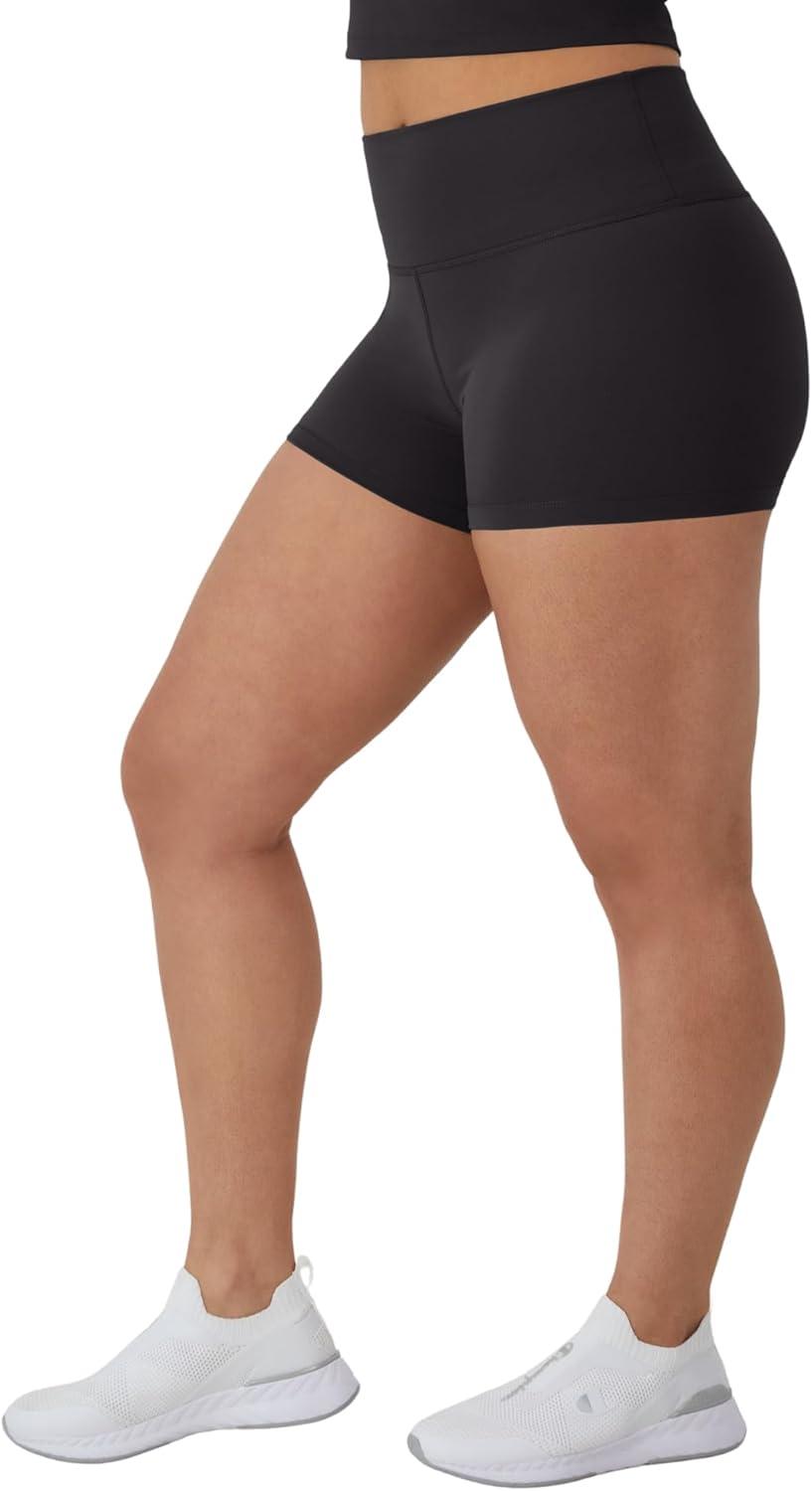 imageHanes Womens Moves Leak Protection Bike Shorts with Builtin Underwear MoistureWicking ampamp Odor Control 3 InseamBlack